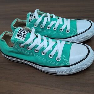 ALL STAR  Chuck Taylor CONVERSE MINT GREEN Unisex Low Top